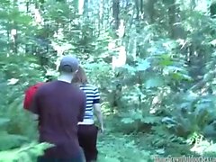 Holly And Michael Do Dirty Outdoor Porno