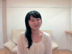 Skinny Japanese Cougar Takes Toy In Ass During POV Sex