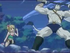 Fairy Tail Lucy gets fucked by beast