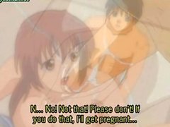 Hentai chick gets laid at shower