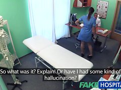 FakeHospital Doctor prank calls his sexy nurse with big tits