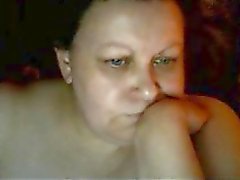 Warm Euro adult mother Karen play on skype