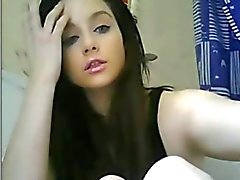 Doll face webcam girl