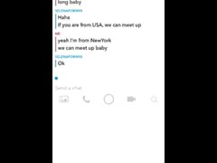 Sex chat on Snapchat