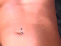 POV pierced babe fucked in pierced muff