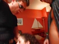 Ayla - Italian MILF fucked by two bad boys