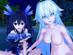 Anime, neptunia, big boobs