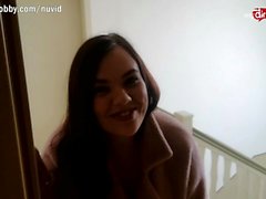 MyDirtyHobby - Chubby teen makes amends for being out late