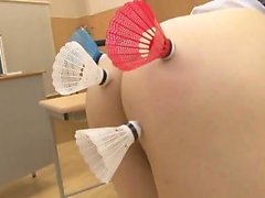Big boobs Asian teen has a shaved pussy