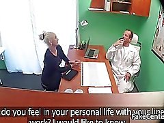 Busty milf fucked at doctors office