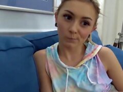 Cheating Girlfriend Fucks to keep him Quiet Chloe Temple