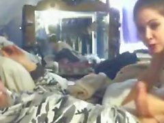 Older guy get a morning blowjob