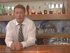 Veronica Rayne Gives A Tip For Barman Kevin Doyle