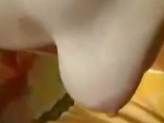 Busty wife gives titjob with happy end