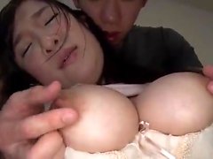 Big boobs Japanese wife