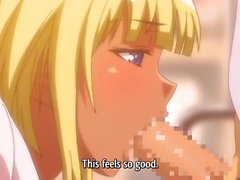 HentaiAnime.Sexy Busty Girl Gives Blowjob and Swallows Cum