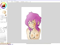 Test speed-art: busty sweetheart by FaunGirl