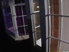 Fake Cop Cam girl caught at night has her big tits investigated