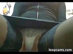 Big boobs amateur slut tricked by pervert driver