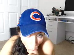Ariella dripping cum from guys dick