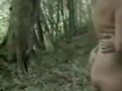 Big tit milf fucked in the woods